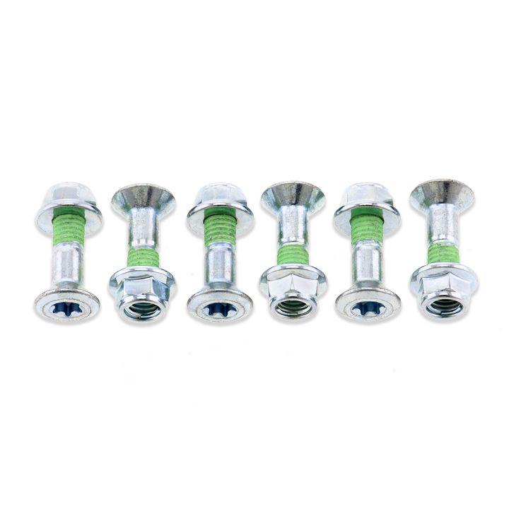 Bolt Beta Doubled Lock Sprocket Bolt Kit - Silver