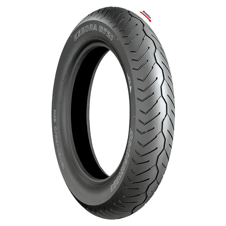 Bridgestone Exedra Max EM1 - 100/90-19 (57H) Front - Tubeless Tyre