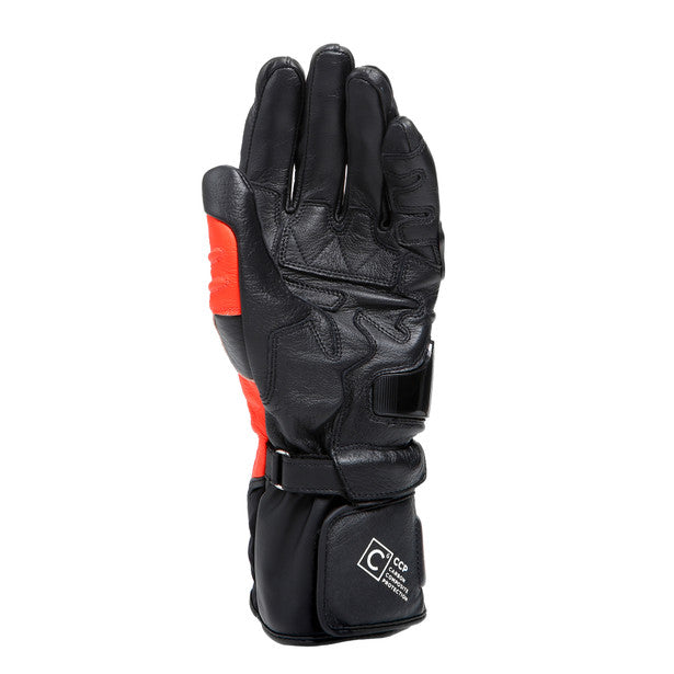 Dainese Carbon 4 Long Gloves - Black / Red / White