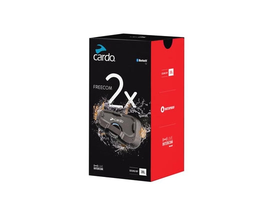 Cardo Freecom 2X Bluetooth Headset - Single