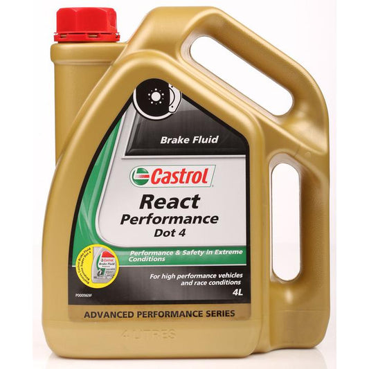 Castrol React Performance Brake Fluid DOT 4 - 4L
