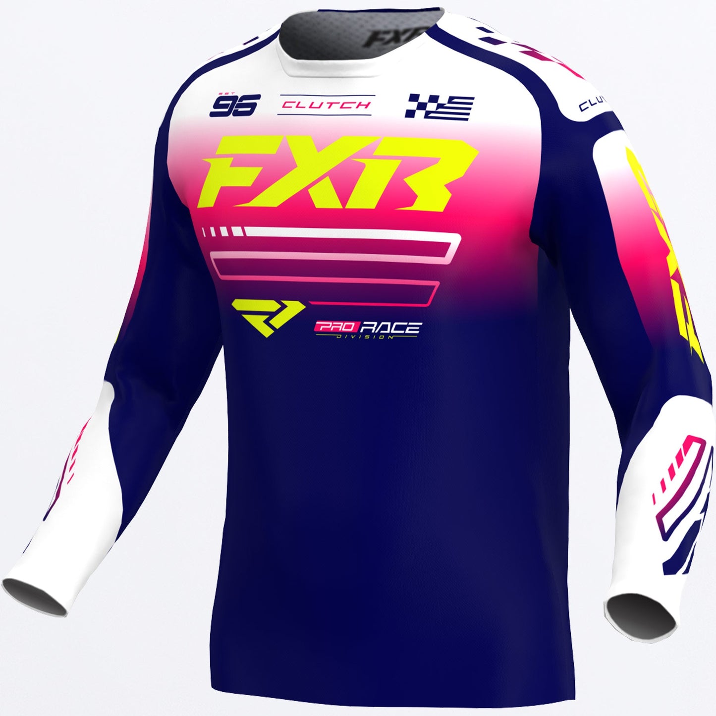 FXR MX26 Clutch Jersey & Pants - Navy / Pink