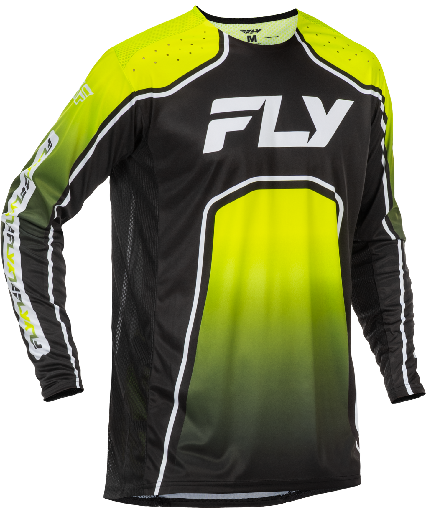 Fly Rayce MTB Jersey - Lime / Black