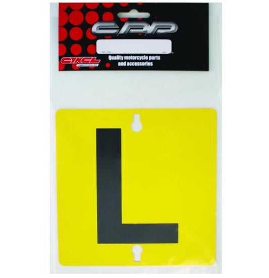 CPR L Plate & P Plate Reversable