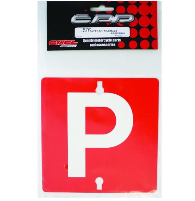 CPR L Plate & P Plate Reversable