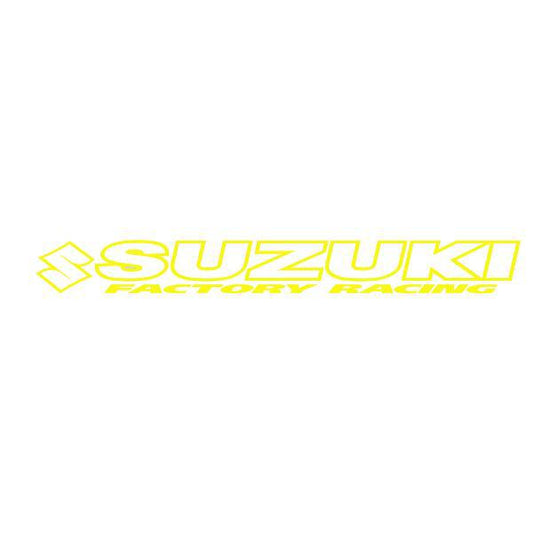 CPR Window Sticker "Suzuki - Factory Racing"