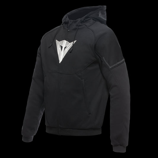 Dainese Daemon-X Safety Zip-Up Hoodie - Black