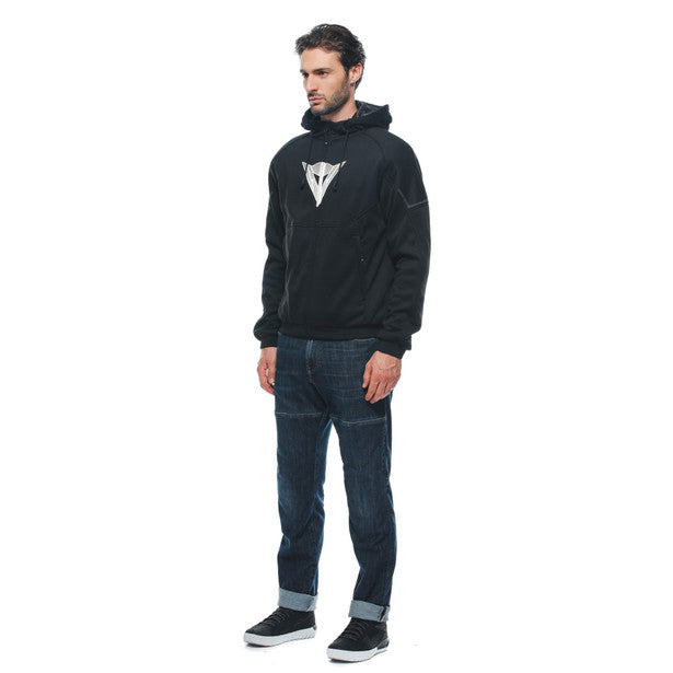 Dainese Daemon-X Safety Zip-Up Hoodie - Black