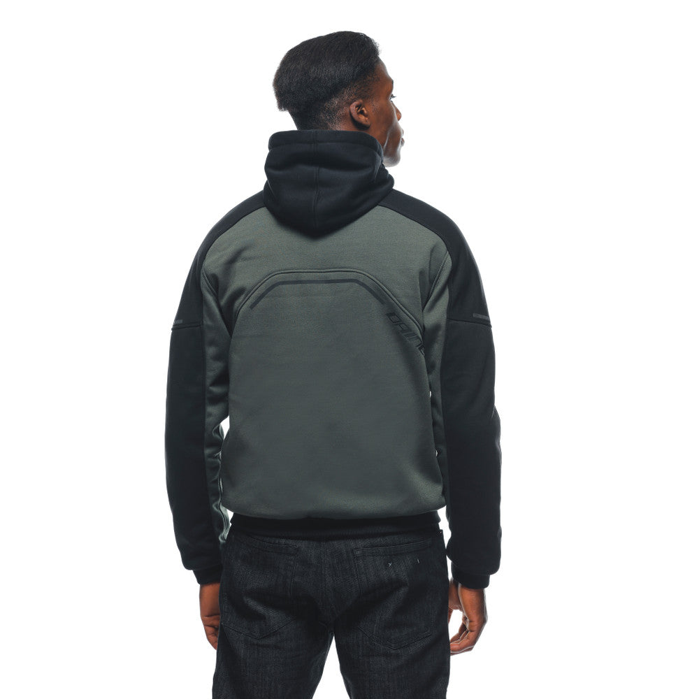 Dainese Daemon-X Safety Zip-Up Hoodie - Green