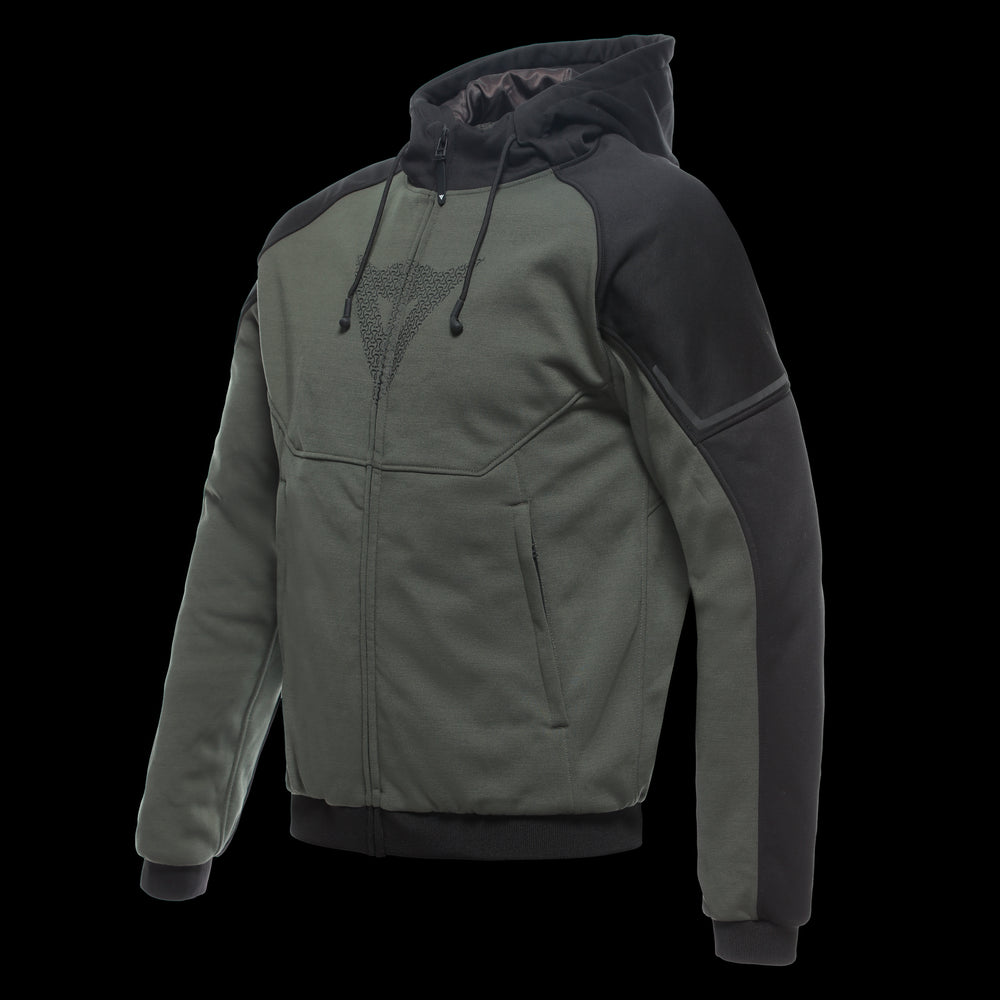 Dainese Daemon-X Safety Zip-Up Hoodie - Green