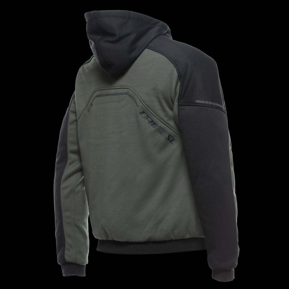Dainese Daemon-X Safety Zip-Up Hoodie - Green