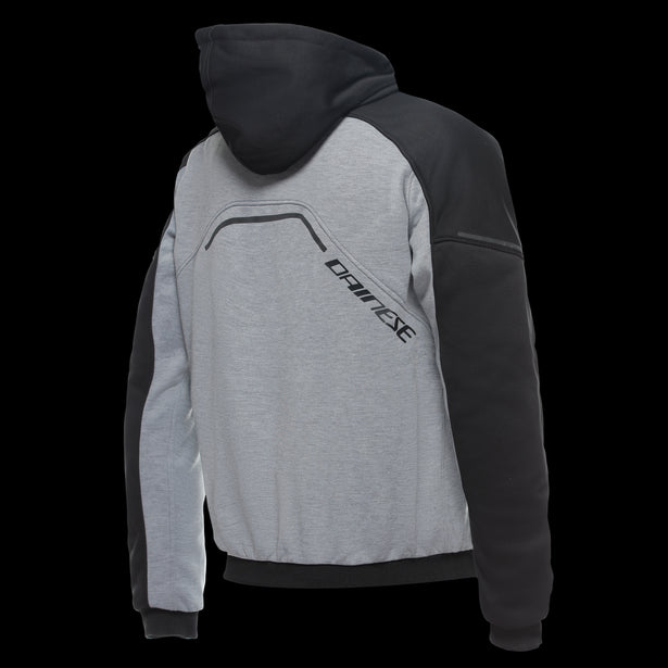 Dainese Daemon-X Safety Zip-Up Hoodie - Black / Grey