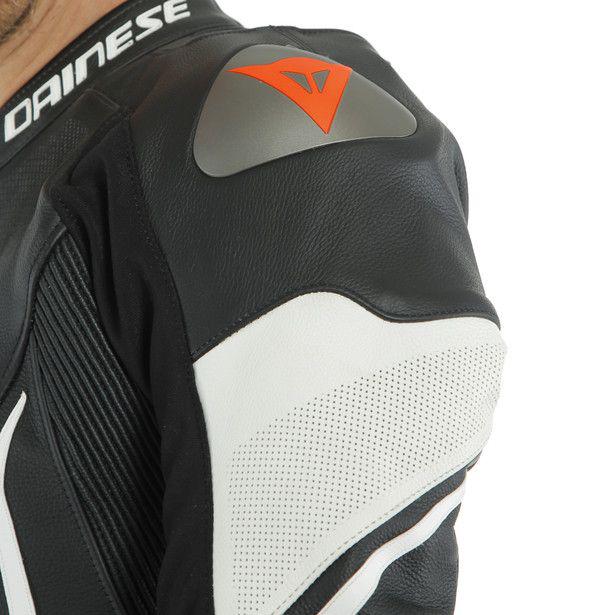 Dainese Misano 2 D-Air 1Pc Perforated Suit Black White