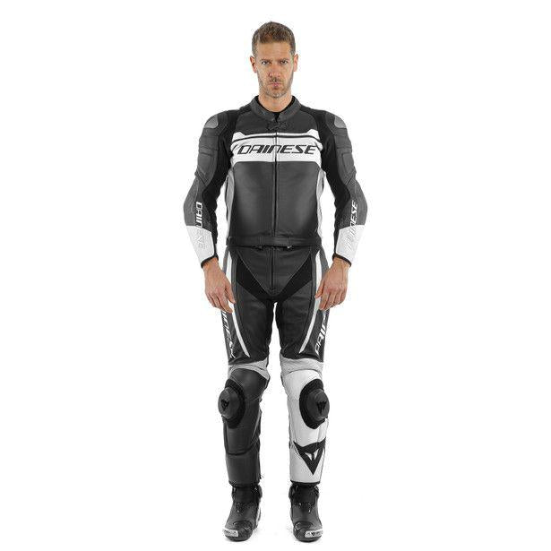 Dainese Mistel 2Pc Suit White Black Matt