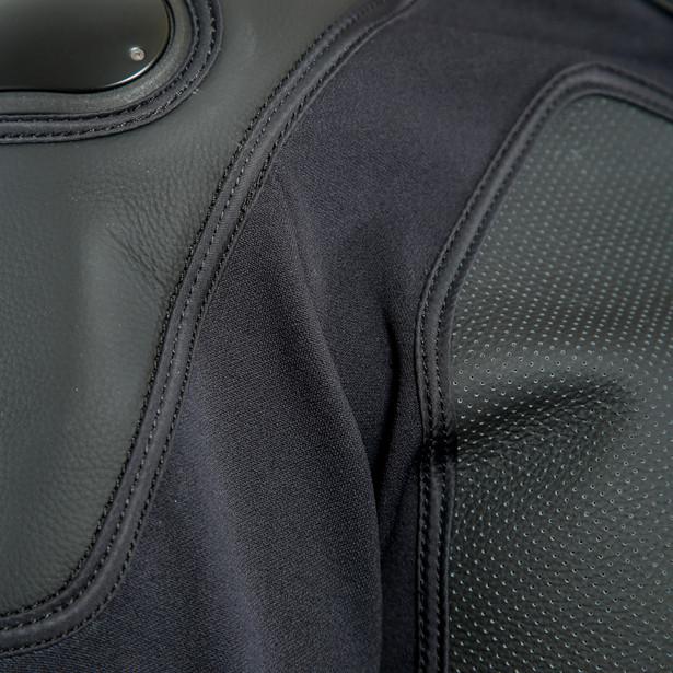 Dainese Intrepida Perforated Leather Jacket - Matt Black