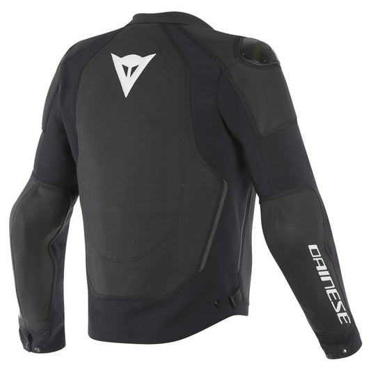Dainese Intrepida Perforated Leather Jacket - Matt Black