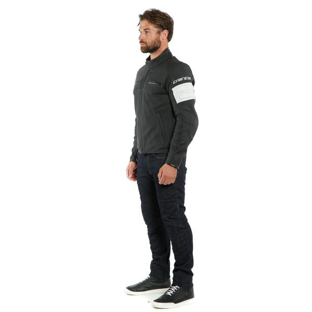 Dainese San Diego Perforated Leather Jacket - Black