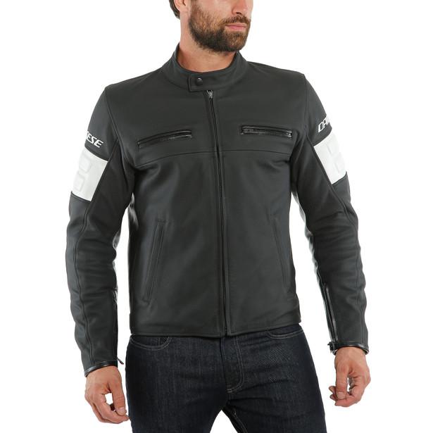 Dainese San Diego Perforated Leather Jacket - Black