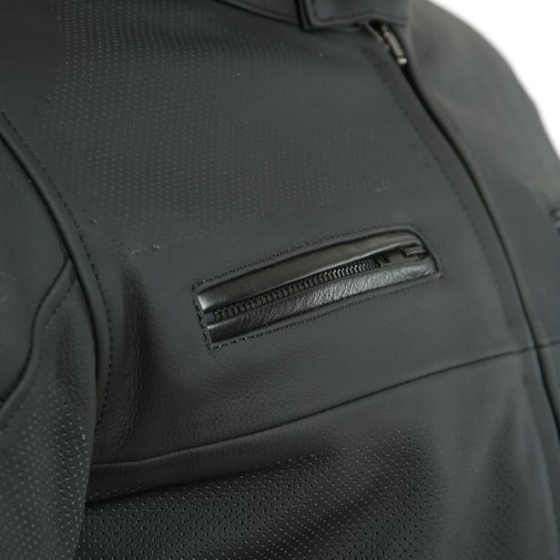 Dainese San Diego Perforated Leather Jacket - Black
