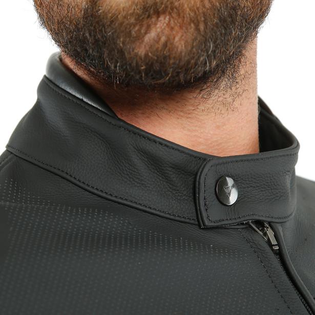 Dainese San Diego Perforated Leather Jacket - Black
