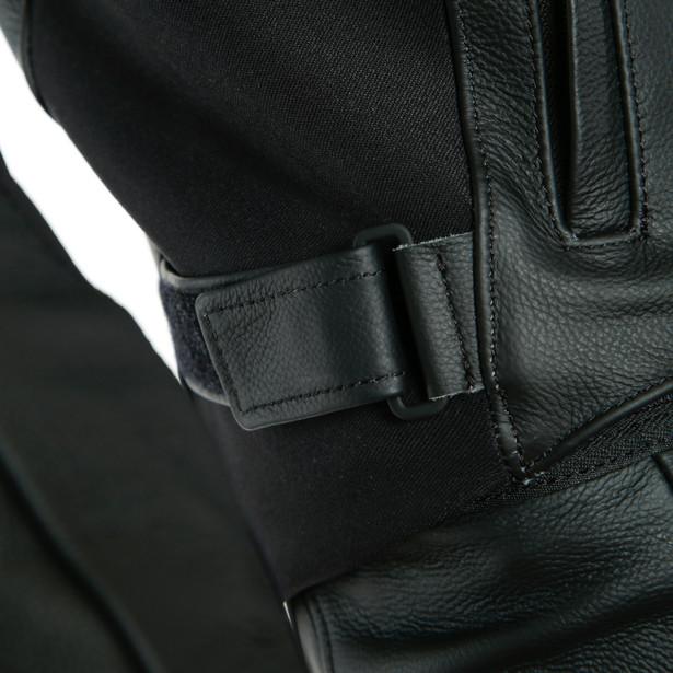Dainese Sport Pro Leather Jacket - Black / White