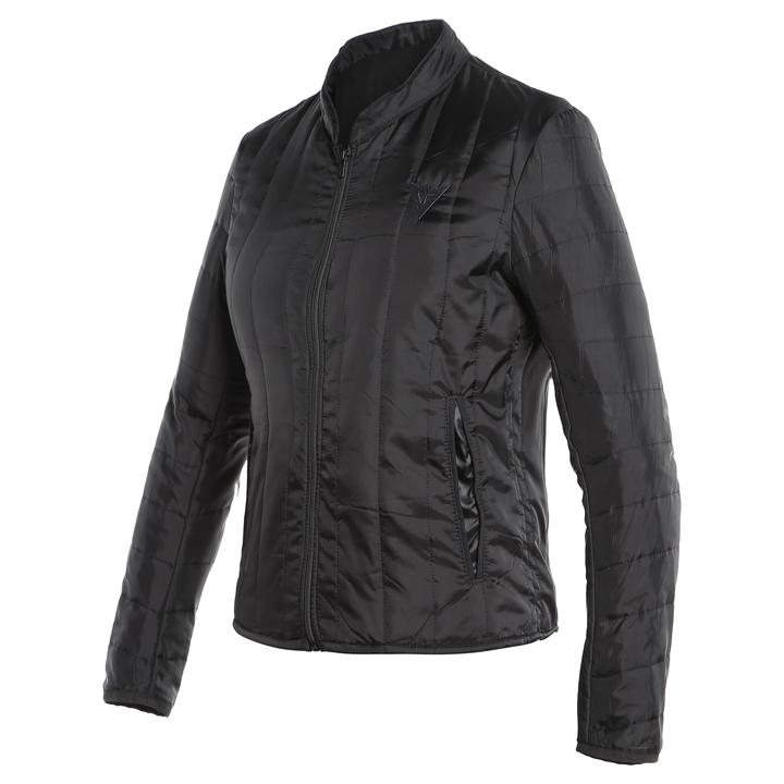 Dainese Avro 4 Women's Leather Jacket - Black Matt White
