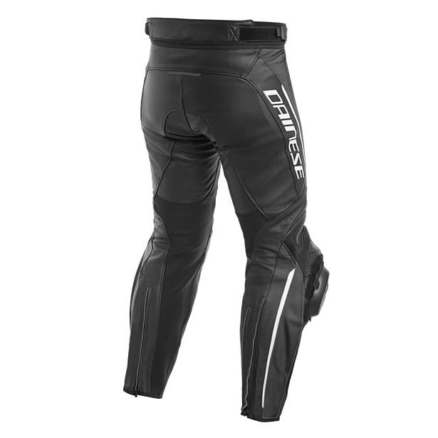 Dainese Delta 3 Perforated Leather Pants - Black / White