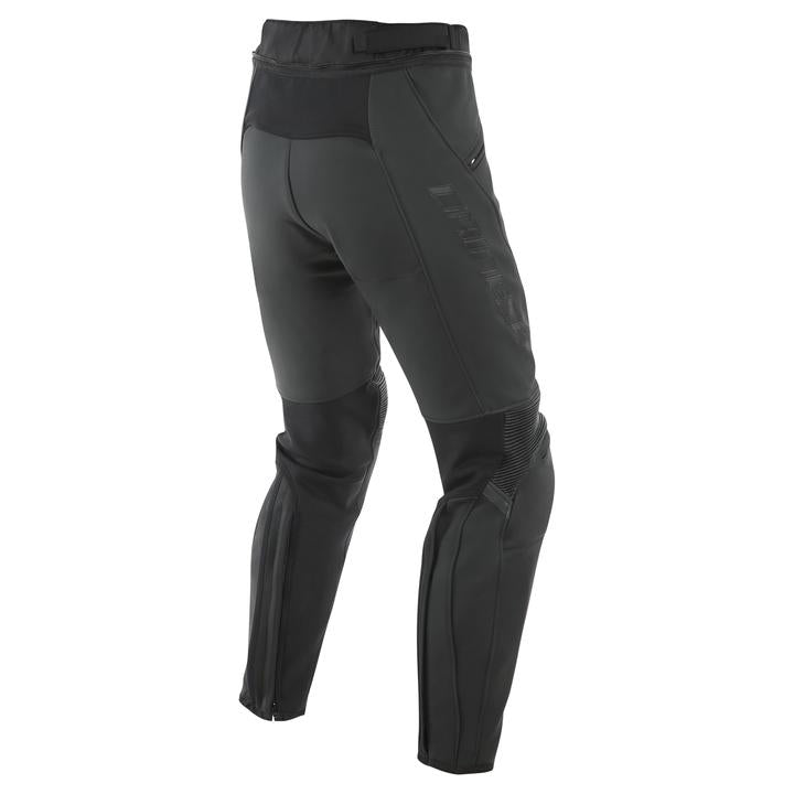 Dainese Pony 3 Perforated Leather Pants - Black Matt