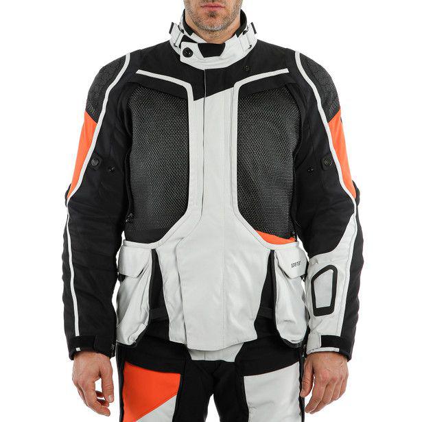 Dainese D-Explorer 2 Gore-Tex Jacket - Grey / Blue / Red / Black