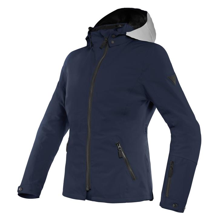 Dainese Mayfair Women's D-Dry Jacket - Grey / Black / Iris