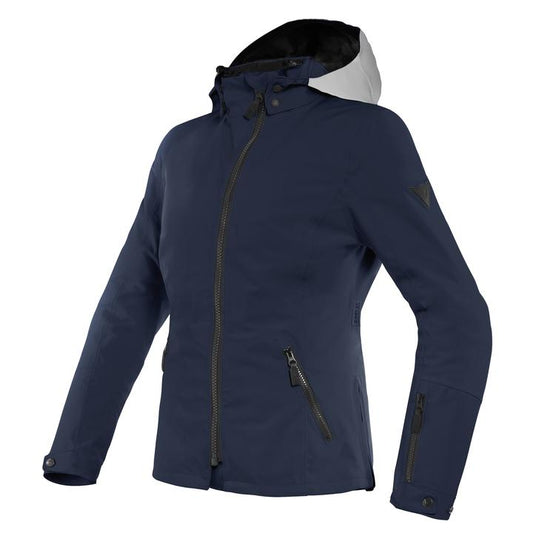 Dainese Mayfair Women's D-Dry Jacket - Grey / Black / Iris