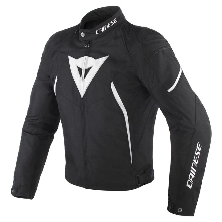 Dainese Avro D2 Textile Jacket - Black / White