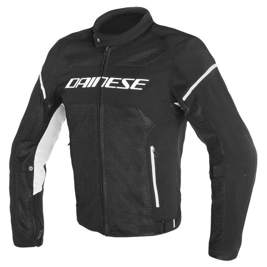 Dainese Air Frame D1 Textile Jacket - Black / White