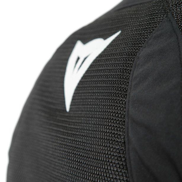 Dainese Air Frame D1 Textile Jacket - Black / White Fluro Red