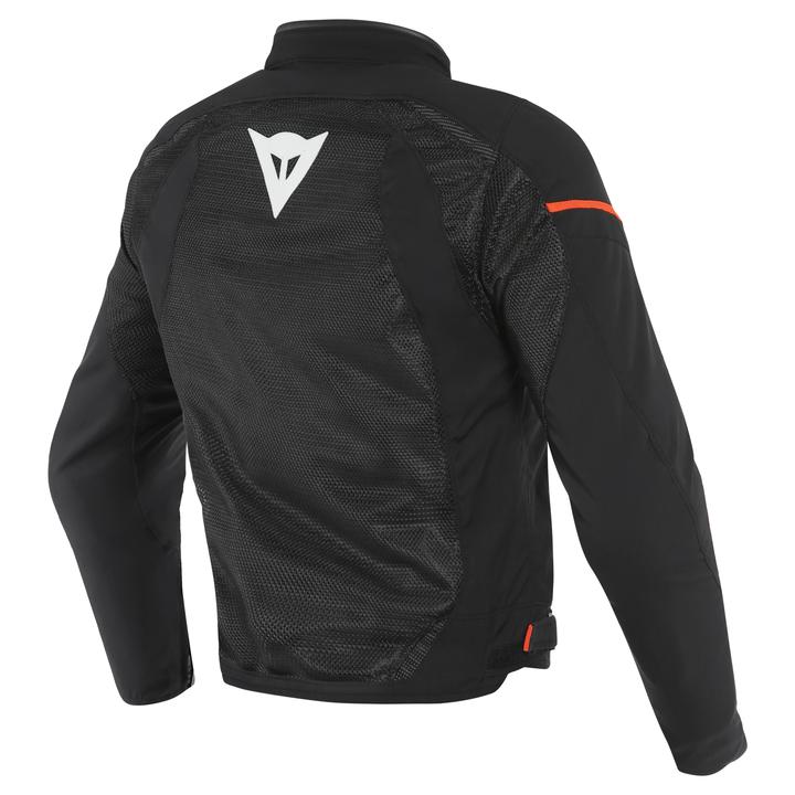 Dainese Air Frame D1 Textile Jacket - Black / White Fluro Red