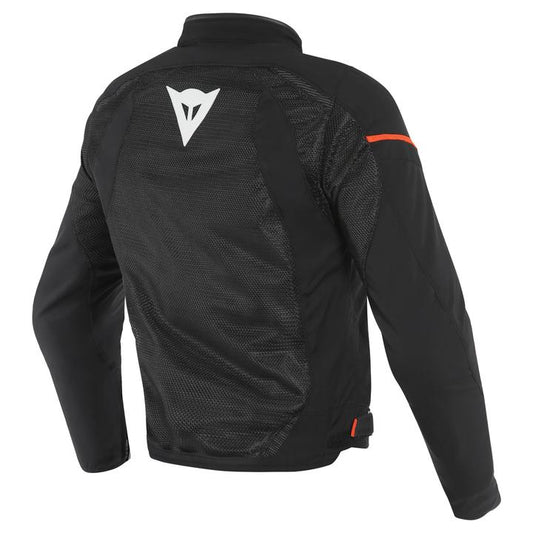 Dainese Air Frame D1 Textile Jacket - Black / White Fluro Red