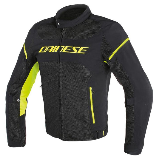 Dainese Air Frame D1 Textile Jacket - Black Fluro Yellow