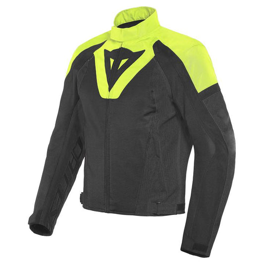 Dainese Levante Air Textile Jacket - Black Fluro Yellow