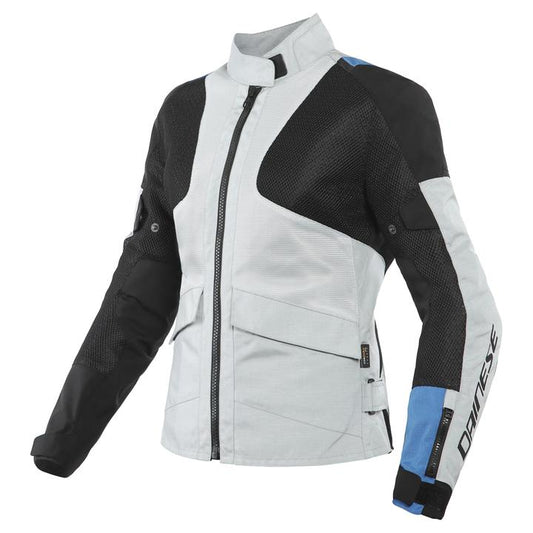 Dainese Air Tourer Women's Textile Jacket - Grey / Blue / Black