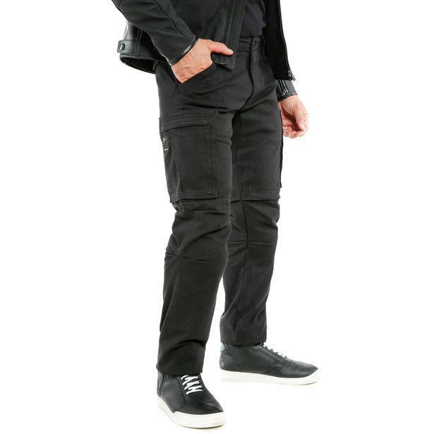 Dainese Combat Aramid Armoured Textile Pants - Black