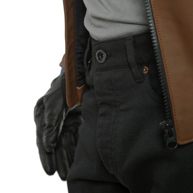 Dainese Casual Aramid Armoured Slim Textile Pants - Black