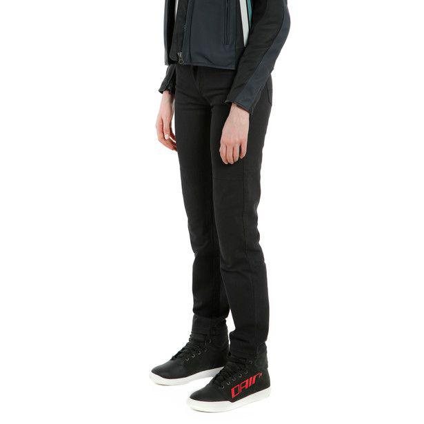 Dainese Casual Aramid Armoured Regular Women's Textile Pants - Black