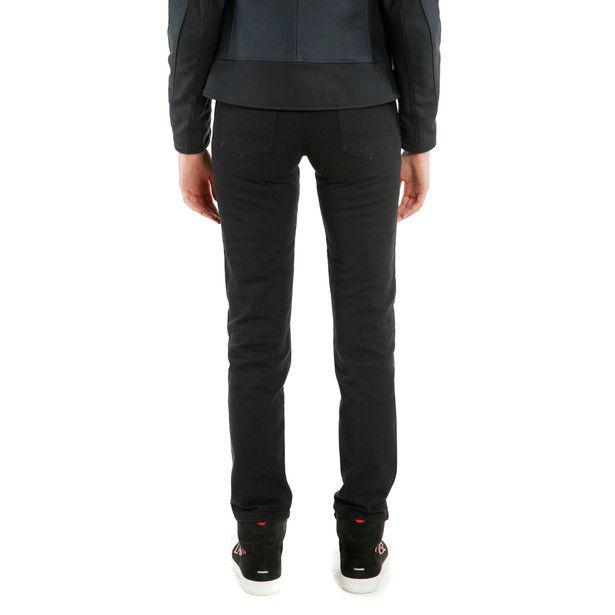 Dainese Casual Aramid Armoured Regular Women's Textile Pants - Black