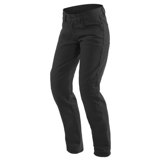 Dainese Casual Aramid Armoured Regular Women's Textile Pants - Black