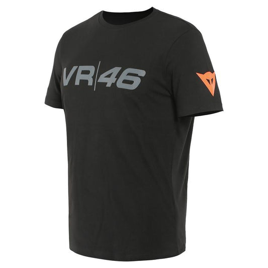 Dainese Casual VR46 Pit Lane Tee - Black / Yellow
