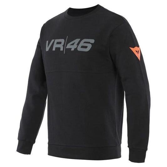 Dainese Casual VR46 Team Sweatshirt - Black / Yellow