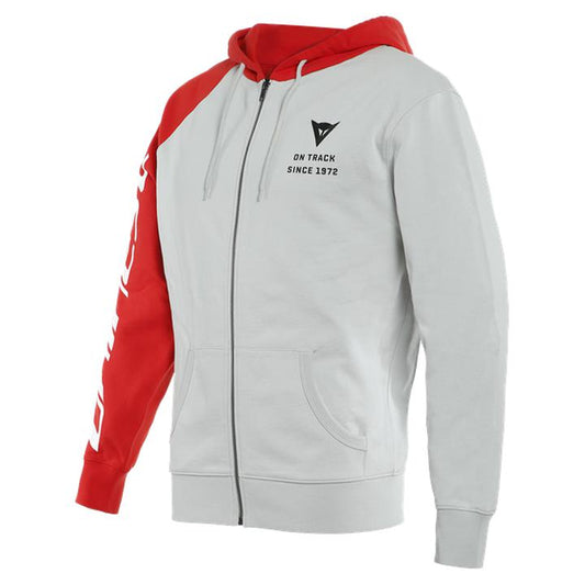 Dainese Dainese Paddock Hoodie - Grey / Red