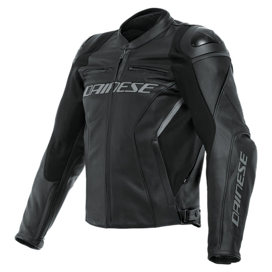 Dainese Racing 4 Leather Jacket - Black
