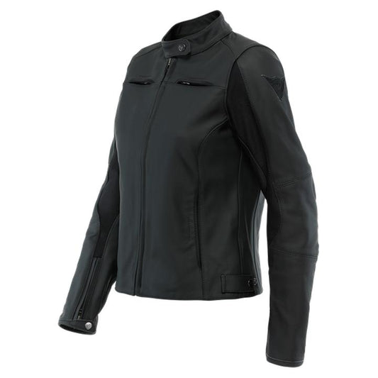 Dainese Razon 2 Women's Leather Jacket - Black