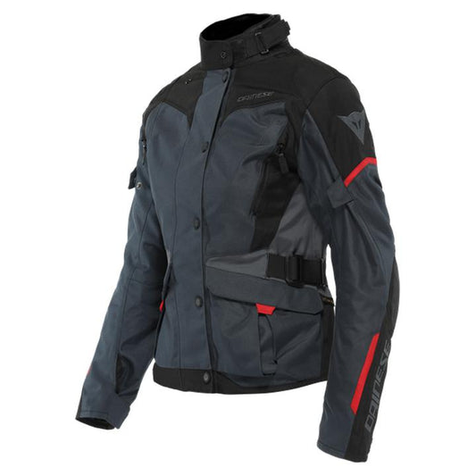 Dainese Tempest 3 Women's D-Dry Jacket - Black / Red